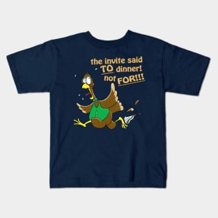 Thanksgiving Turkey Kids T-Shirt